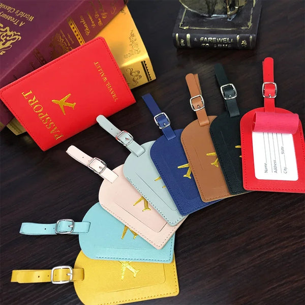 PU Leather Suitcase Luggage Tag